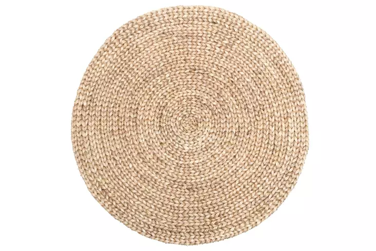 Vesihyasinttimatto natural 90 cm - Pyöreät matot - 6410413034266 - 1