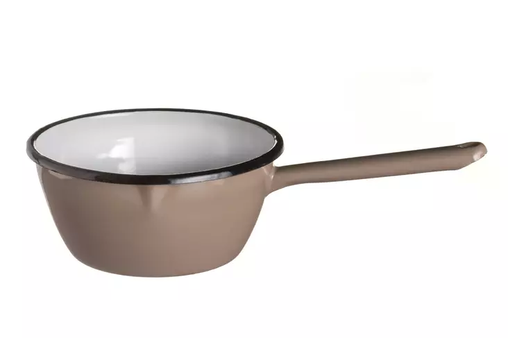 Vesikauha Emalia beige 0,9 L - Kylpyhuonetarvikkeet - 6410416150666 - 1