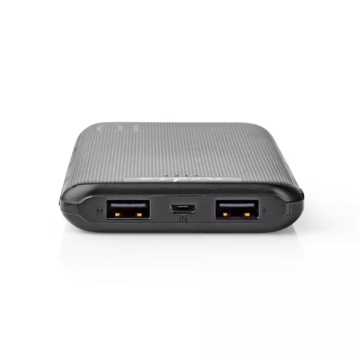 Virtapankki | 10000 mAh | 1x 3.0 + 1x 2.1 + 1x 1.0 A | Lähtöliitäntöjen määrä: 3 | Lähtöliitäntä: 1x USB-C™ / 2x USB-A | Sisääntulon liitäntä: 1x Micro USB / 1x USB-C™ | Litium-Polymeeri - Varavirtalähteet - 5412810320516 - 1
