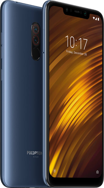 Xiaomi Pocophone F1 Android, 64 Gt sininen - Puhelimet - 6941059607786 - 1