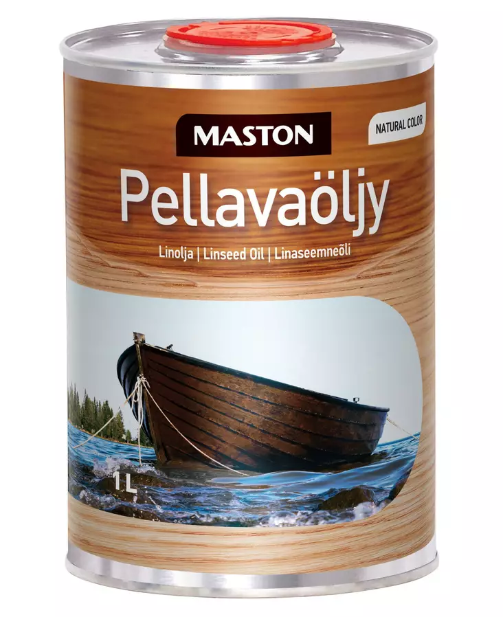 Pellavaöljy 1l - Puuöljyt - 6412490048006 - 1