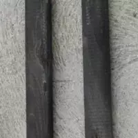 Aitatolppa 50mm x 150 cm musta - Aitatolpat - 6430040627716 - 1