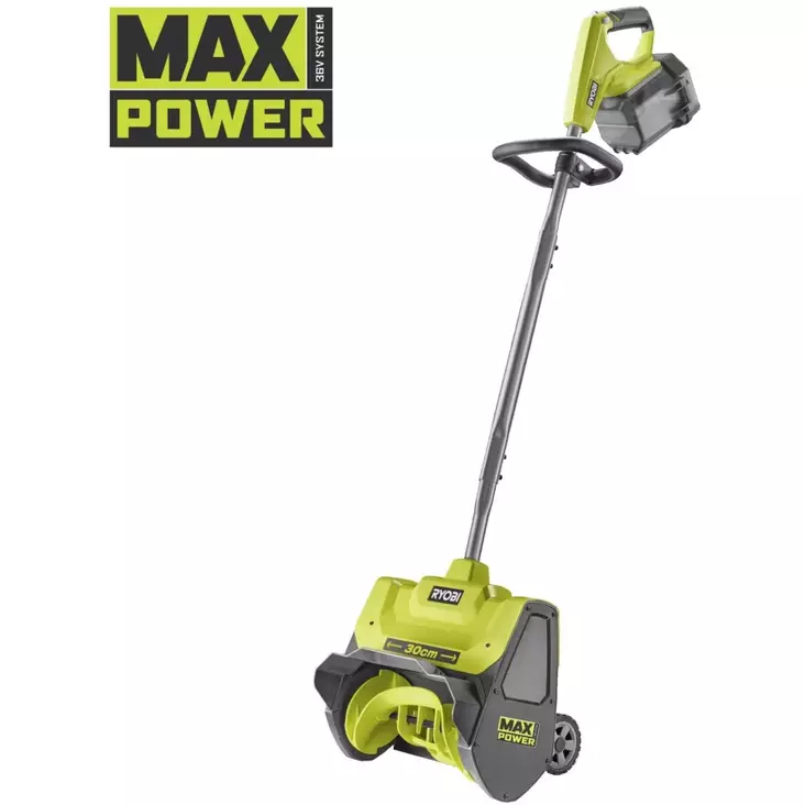 Akkulumilapio Ryobi RY36ST30A-0, 30 cm - Lumilingot - 4892210223296 - 1