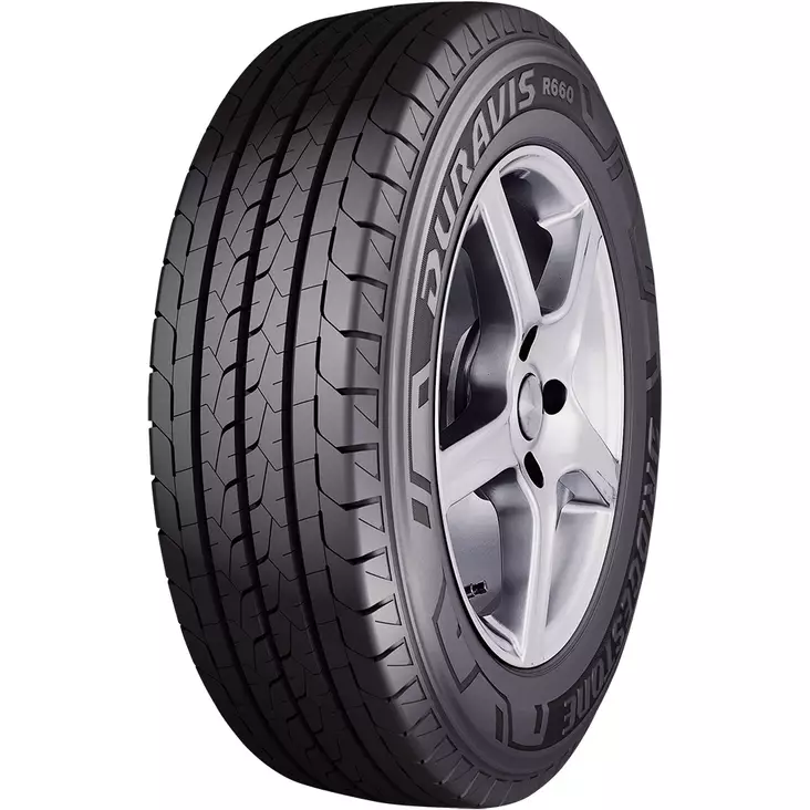 Bridgestone Duravis R660 ECO (USED - 6.5mm) 225/75R16C Kesärengas pakettiautoon - 16-tuumaiset - TO-110136 - 1