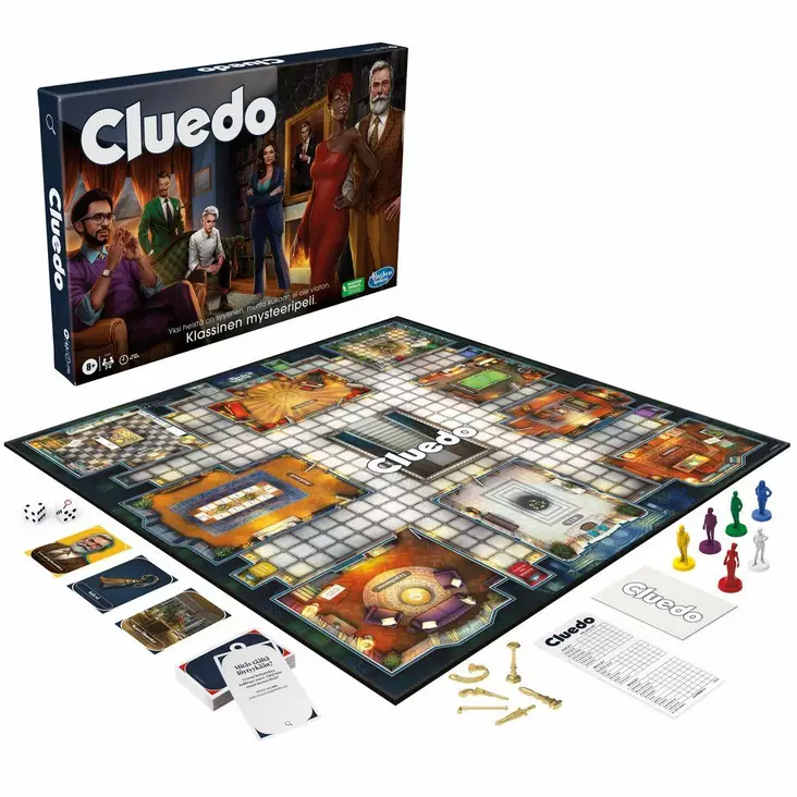 Cluedo classic refresh peli FI - Pöytäpelit - 5010994207366 - 1