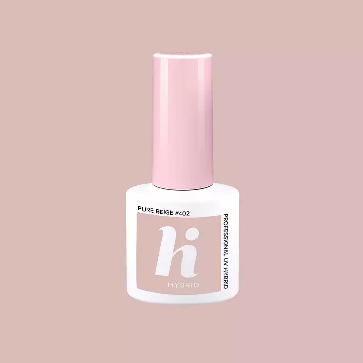 Geelikynsilakka UV #402 hi hybrid HEMA Free Pure Beige 5ml - Geelikynsilakat - 5902751453386 - 1