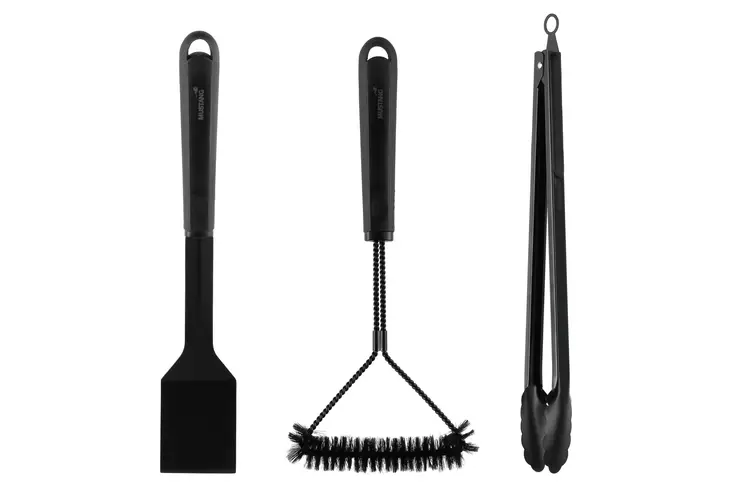 Grillausvälinesarja 3 kpl black line - Grillaustarvikkeet - 6410416417226 - 1