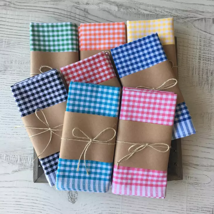 Käsipyyhesetti (8 kappaletta), monivärinen, 45 x 65 cm, pehmeä, kestävä, tyylikäs - Pyyhkeet ja kylpytakit - 8683342758376 - 1