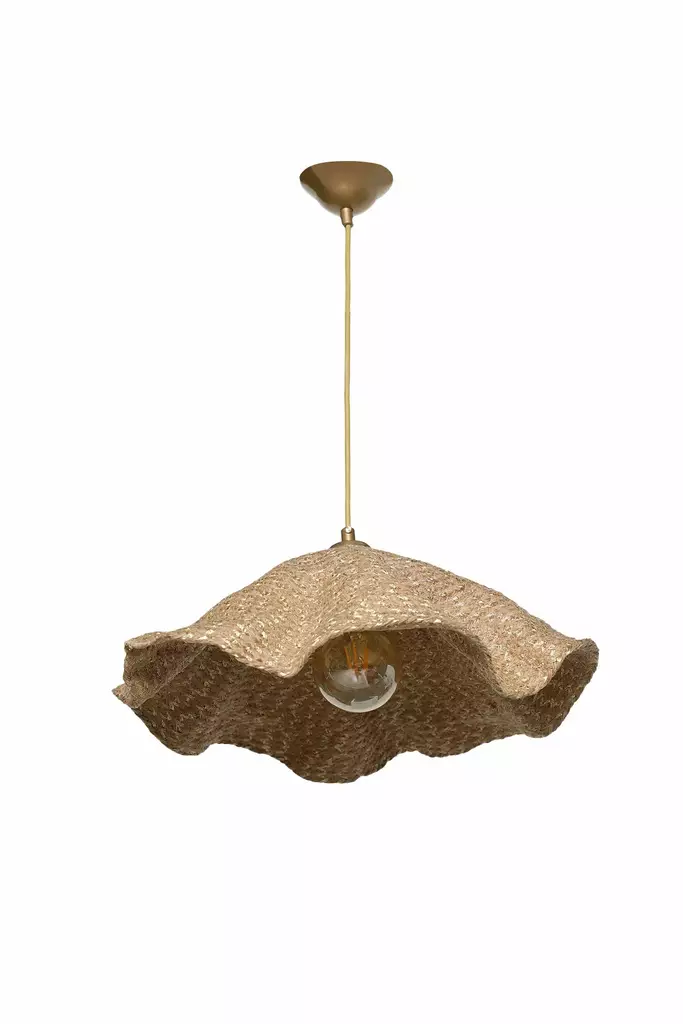 Kattokruunu, hopeanruskea, 44 cm, 54 cm, boheemi - Katto- ja seinävalaisimet - 8683342847926 - 1