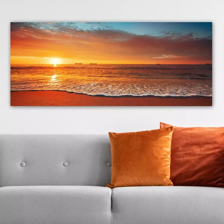 Koristeellinen kangasmaalaus, monivärinen, 50 x 120 cm, kestävä, tyylikäs, laadukas - Taulut ja kehykset - 8682870429246 - 1