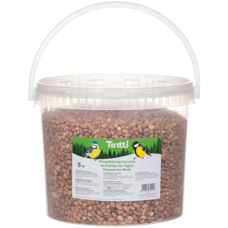 Tintti maapähkinäsanko 5 kg - Lintujen ruokinta - 6410412850416 - 1