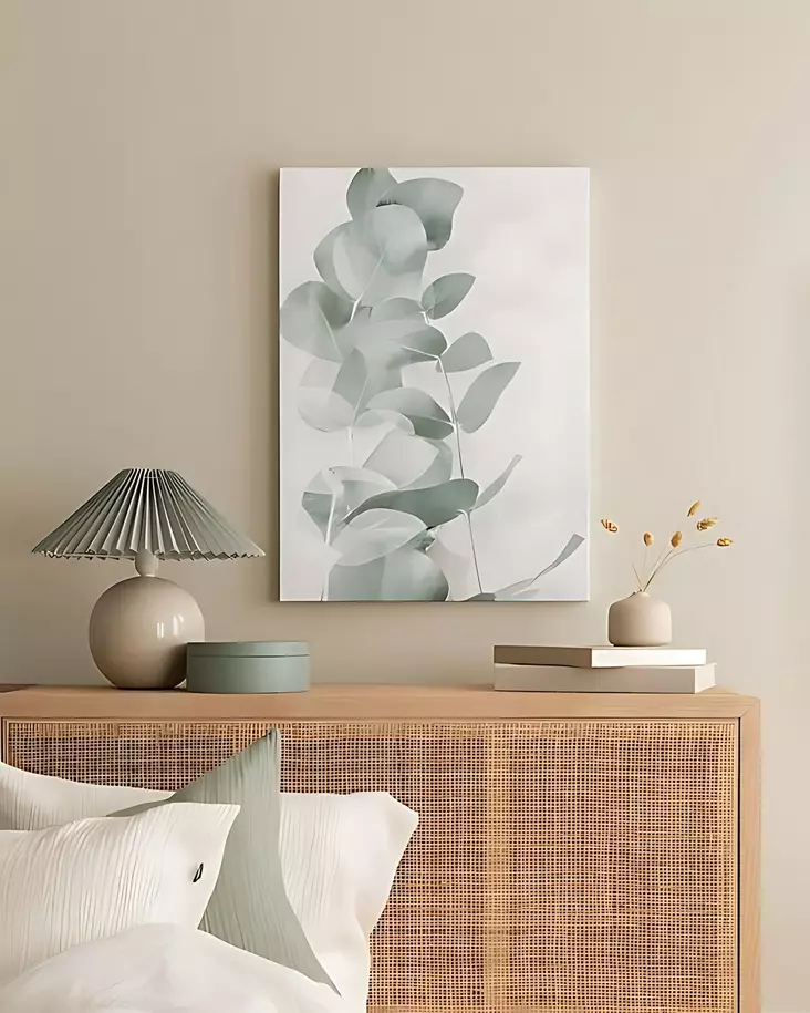 Monivärinen Koristeellinen Canvas-taulu 40x60 cm - Tyylikäs Seinäsomiste 100% Canvas - Lisää Eleganssia Kotiisi - Taulut ja kehykset - 8684283201716 - 1