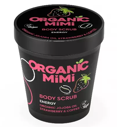 Organic Mimi, Body Scrub 250g - Vartalon hoito - 8606032061396 - 1