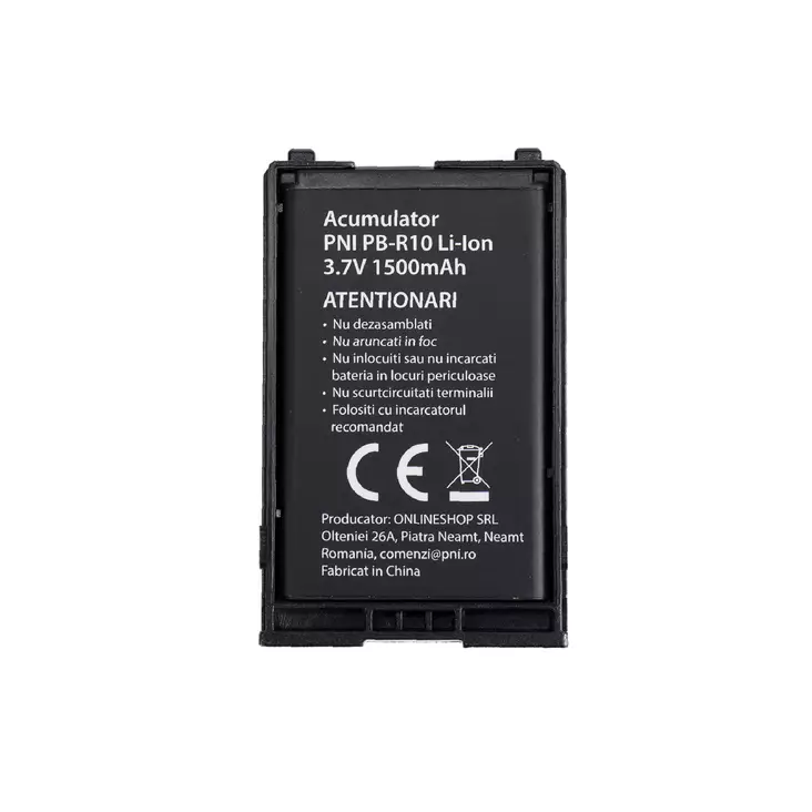PNI PB-R10 Li-Ion 1500 mAh akku PNI PMR R10 -asemalle - PNI tuotteet - 5949066523076 - 1