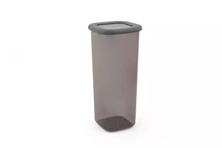 Säilytyslaatikko-setti (3 osaa), antrasiitti, 10 x 10 x 24,5 cm, kestävä, BPA-vapaa - Muovilaatikot ja säilytyslaatikot - 8683342477376 - 1