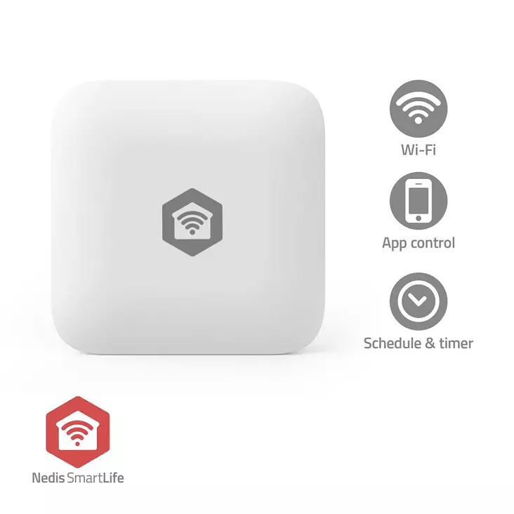 SmartLife Vesivuotovaroitin | Zigbee 3.0 | Paristokäyttöinen | Maks. akunkesto: 12 Kuukautta | Valkoinen - Hälyttimet ja anturit - 5412810469536 - 1