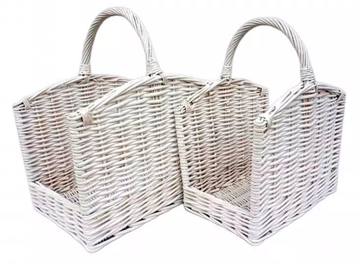 Takkakori valkoinen 40 x 25 x 30 - Takat ja kaminat - 6438168094526 - 1