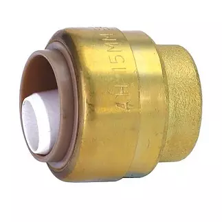 Tulppa 15 mm pikaliitin - Putkiasennustarvikkeet - 6438140554826 - 1