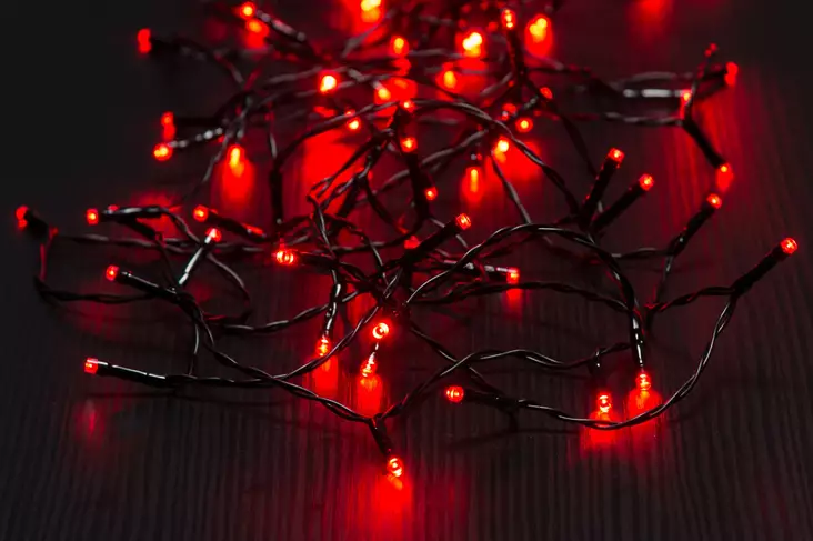 Valoketju 80 LED punainen Finnlumor - Valosarjat - 6410416424286 - 1