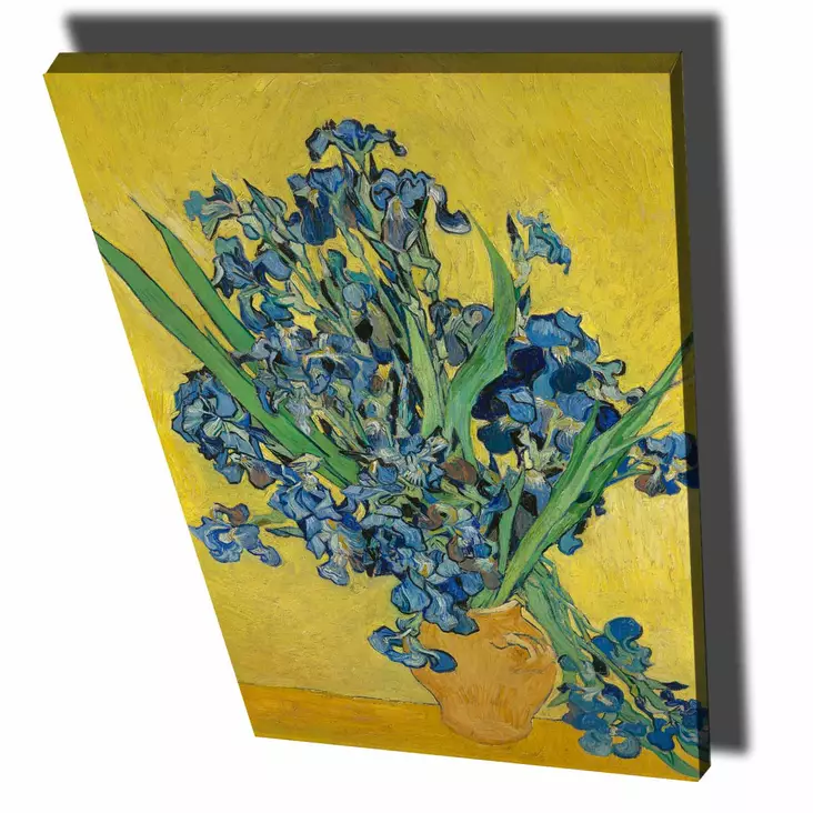 Vincent van Gogh - Monivärinen Koristeellinen Canvas-taulu 70x100 cm, 100% Puukehys, Seinäsomiste, Taide, Sisustus - Taulut ja kehykset - 8683342535656 - 1
