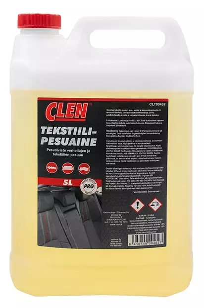 Clen tekstiilipesuaine 5L - Auton pesutarvikkeet - 6418549004627 - 1