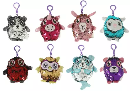 Glitter Palz pehmo n.11 cm paljeteilla - Pehmolelut - 5056219009797 - 1