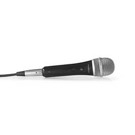 Mikrofoni | Kardioidi | Irroitettava kaapeli | 5.00 m | 50 Hz - 15 kHz | 600 Ohm | -72 dB | On/off-kytkin | Matkakotelo sisältyy | ABS-Muovi / Alumiini | Harmaa / Musta - Mikrofonit ja karaokelaitteet - 5412810283897 - 2