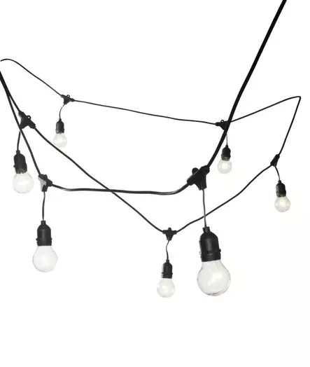 Lamppusarja jatkettava Airam Jardin 10 - Koristevalot - 6435200235107 - 1