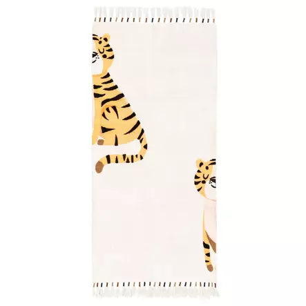 Matto Piilo 90 x 150 cm l. valko-oranssi - Lastenhuoneen matot - 6410416085937 - 1