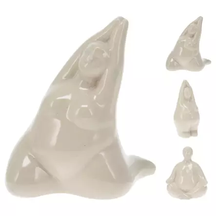 Nainen Yoga 9 cm 3 erilaista - Koristeet, koriste-esineet - 8720573714297 - 1