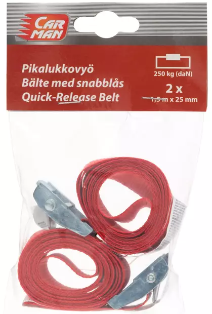 Pikalukkovy=C3=B6 1,5m x 25mm 2kpl - Kuorman sidonta - 6410412840417 - 2