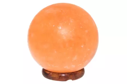 Suolakivi p=C3=B6yt=C3=A4valaisin pallo 16 cm - Koristevalot - 6410413238787 - 1