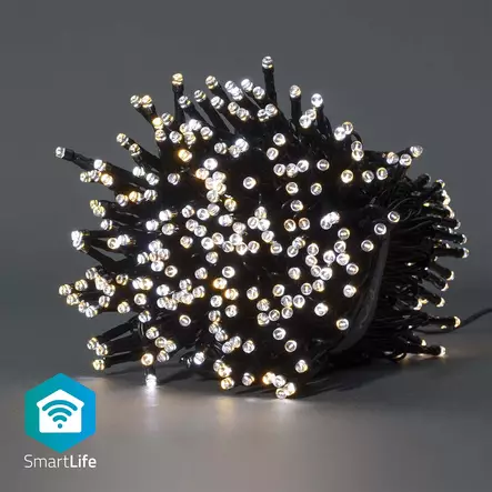 SmartLife Jouluvalot | Nauha | Wi-Fi | Lämpimästä kylmään valkoiseen | 400 LED's | 20.0 m | Android / IOS - Koristevalot - 5412810404247 - 1