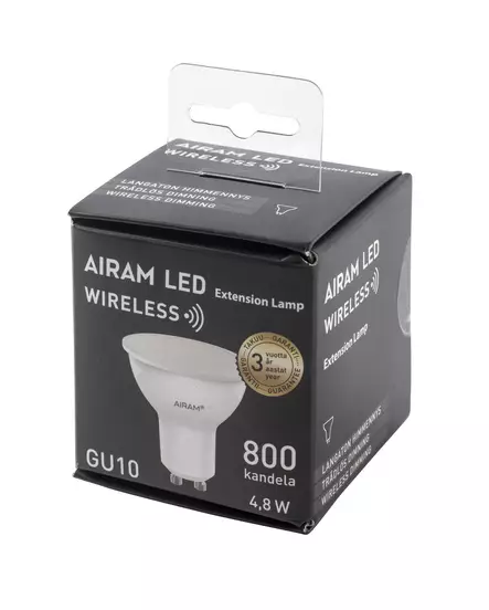 Airam\=C3=84lykohdelamppu LED 4,8W GU10 myyntipakkaus - Lamput ja loisteputket - 6435200235367 - 2