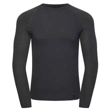 Fjord Nansen Oxiva miesten merinovillapaita L-XL, tummanharmaa - Miesten T-paidat ja aluspaidat - 5908221356157 - 1