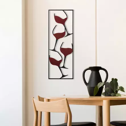 Koristeellinen metallilisävaruste, monivärinen, 32 x 5 x 90 cm, kestävä, tyylikäs - Koristeet, koriste-esineet - 8683742936077 - 2