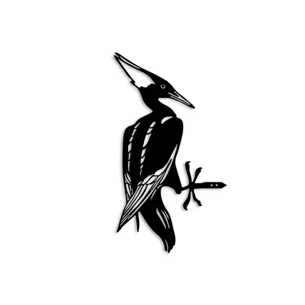 Koristeellinen Puutarhaesine - Musta, 100% Metalli, 22x40 cm, Käsinmaalattu, Ei Kokoamista, Yksilöllinen Viimeistely - Pihakoristeet - 8684282827047 - 1