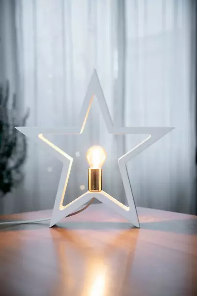 Loisto Koristetähti Airam E14 - Valokoristeet ja valohahmot - 6435200306937 - 2