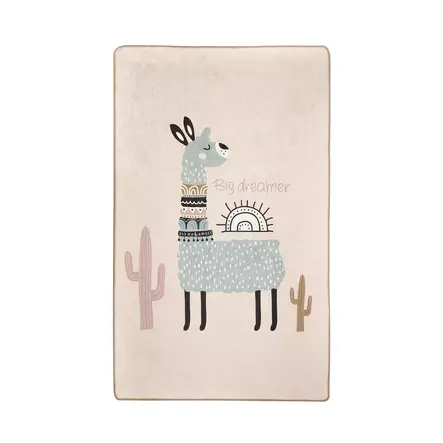 Matto (100 x 160), monivärinen, 100 x 160 cm, mukava, kestävä, helppohoitoinen - Suuret ja keskikokoiset matot - 8681875386707 - 1