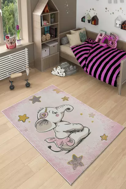 Monivärinen eteisen matto käytävämatto 80x150 cm - 100% Polyesteri, Antibakteerinen, Ekologinen, Konepestävä, Liukumaton Alusta - Pienet matot ja käytävämatot - 8683342891097 - 2