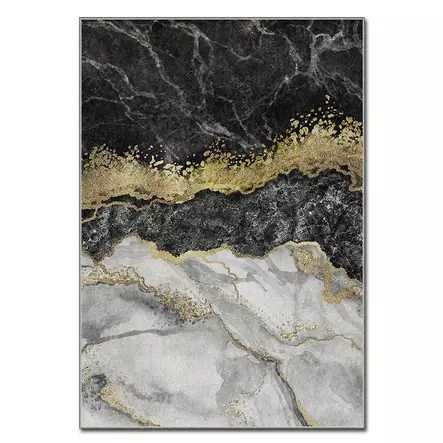 Monivärinen Matto 80x140 cm - 100% Polyesteri, Digitaalinen Painatus, Konepestävä, Liukumaton Alapuoli - Pienet matot ja käytävämatot - 8683342187077 - 1
