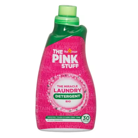 Pyykinpesuaine Pink Stuff Bio 960ml - Pyykinpesu- ja huuhteluaineet - 5060033820827 - 1