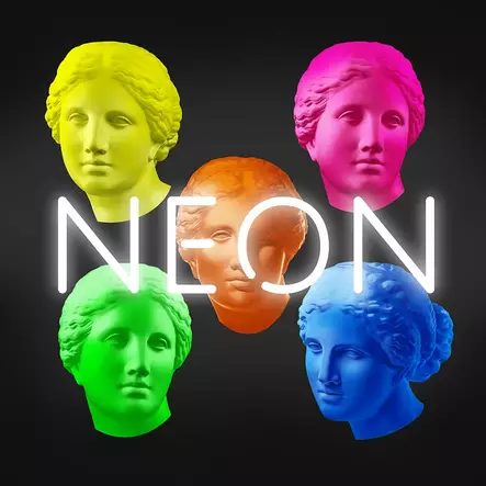 Spraymaali NEON sininen 400ml - Spraymaalit - 6412497076217 - 2