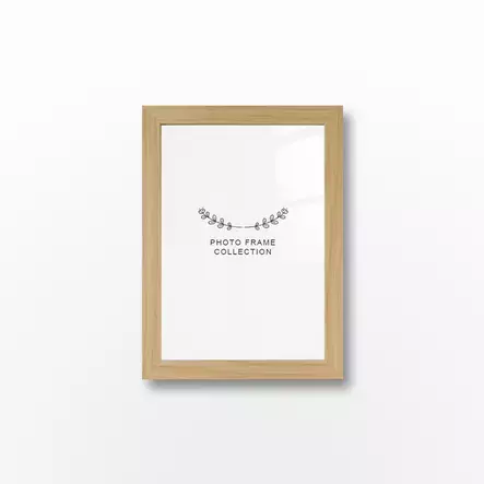 Valokuvakehys 13x18 cm, 100% muovia, luonnollinen väri, kestävä ja ympäristöystävällinen, 20 mm leveä reunus - Taulut ja kehykset - 8683743537587 - 1