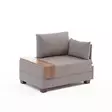 1-istuttava sohva, beige, 100 cm leveä, kestävä, helppohoitoinen - - 19-19-8682870869127 - 1