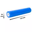 26650 PNI 420 3.7V 8000mAh akku PNI Adventure F420 taskulampuille - PNI tuotteet - 5949066515347 - 4
