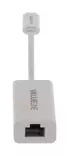 Adapteri USB-C Uros - RJ45 (8P8C) Naaras Valkoinen - Nedis tuotteet - 5412810247127 - 3