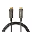 Aktiivinen Optinen Ultra High Speed HDMI-Kaapeli jossa Ethernet | HDMI liitin | HDMI liitin | 8K@60Hz | 48 Gbps | 100 m | Pyöreä | PVC | Musta | Pakkaus - HDMI-kaapelit - 5412810318247 - 31