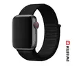 Apple Watch ranneke | Musta | 38-41 mm | Nylon | Swissten - Älykellot ja aktiivisuusmittarit - 8595217485167 - 1