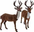 Bambi 37cm ruskea - Joulukoristeet ja -tekstiilit - 8711295567247 - 1